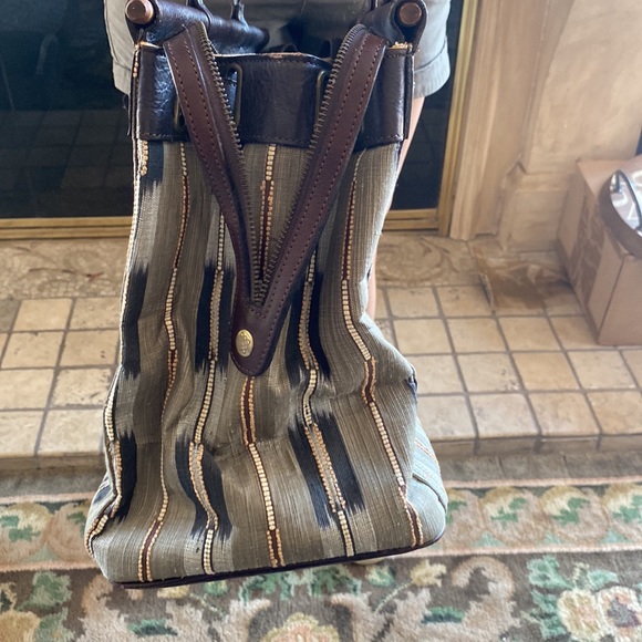 Neutral multicolored satchel - Picture 3 of 4